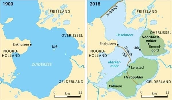 Het ontstaan van Flevoland