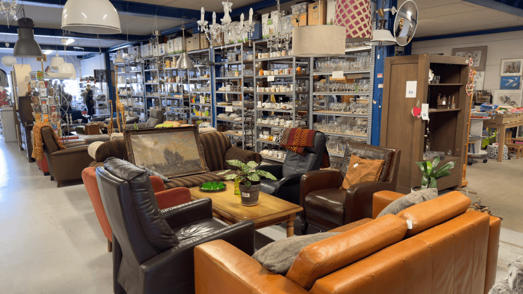 Kringloopwinkel schatten